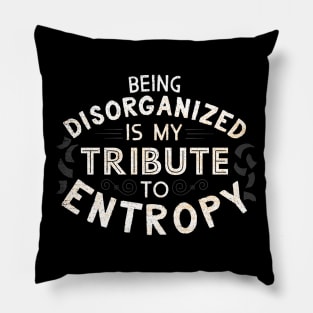 A Tribute To Entropy Pillow