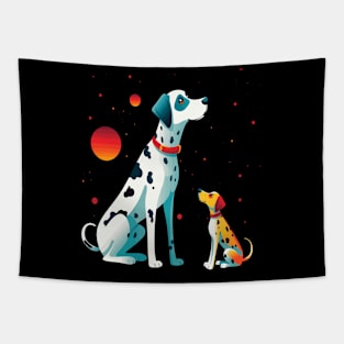 Dalmatian Fathers Day Tapestry