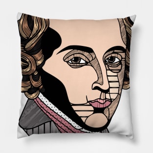 Frederic Chopin Art Pillow