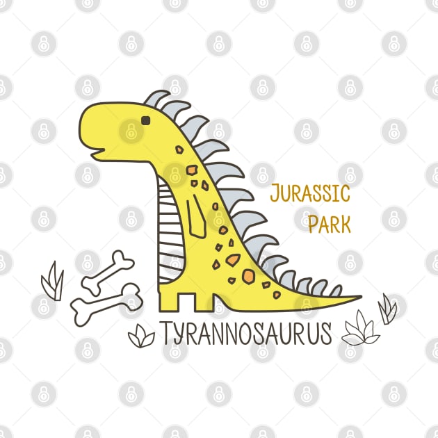 Dinosaur Tyrannosaurus by AliJun