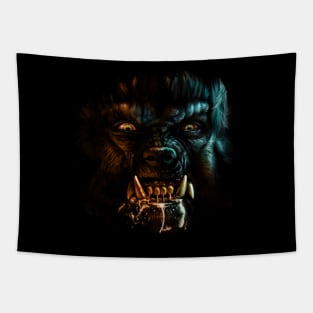 Werewolf Snarl Tapestry