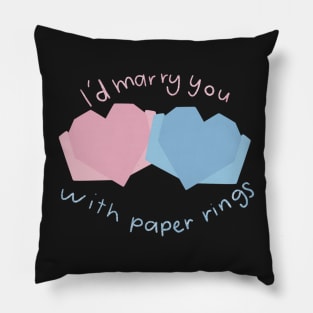 Taylor Swift Paper rings Pillow