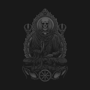 Samsara Buddha Meditation - Charcoal T-Shirt