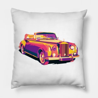 Rolls-Royce Colorful Pillow