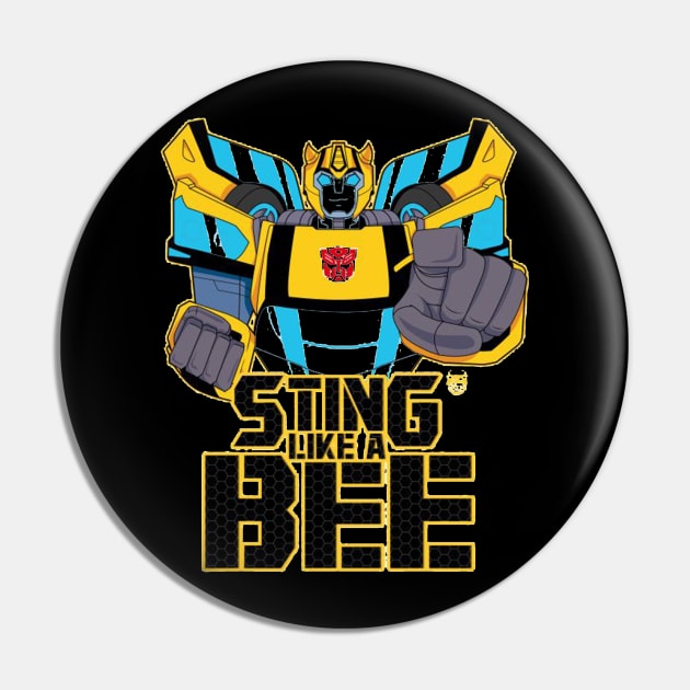 Sting Like A Bee Pin by Meraki01