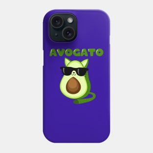 Avogato Funny Avocado Cat Lover Phone Case