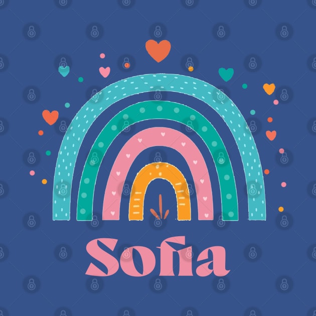 Hand Name Written Of Sofia by CnArts