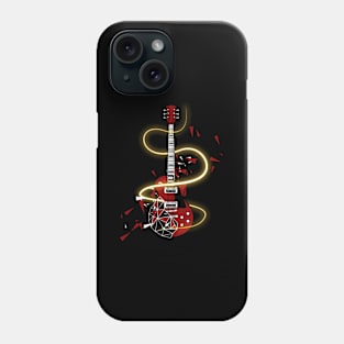 Electric Guitar Guitarist Phone Case