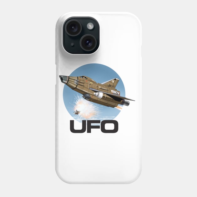 Sky One from 'UFO' Phone Case by RichardFarrell