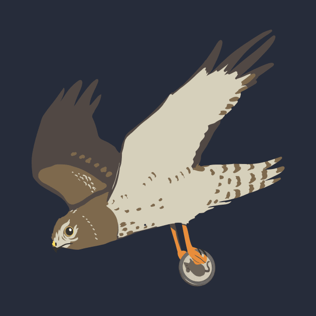 Wingspan Northern Harrier by Adrielle-art