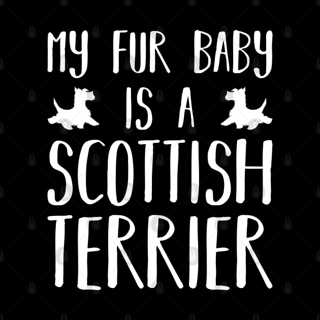 My Fur Baby Is A Scottish Terrier by DPattonPD