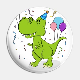 Rawrsome Birthday T-Rex Pin