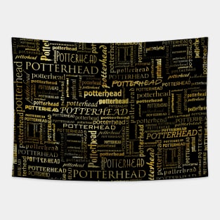 Potterhead pattern / texture (liquid gold) - gift idea Tapestry