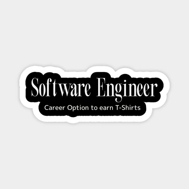 Software Engineer - A Career Option Magnet by TechTeeShop