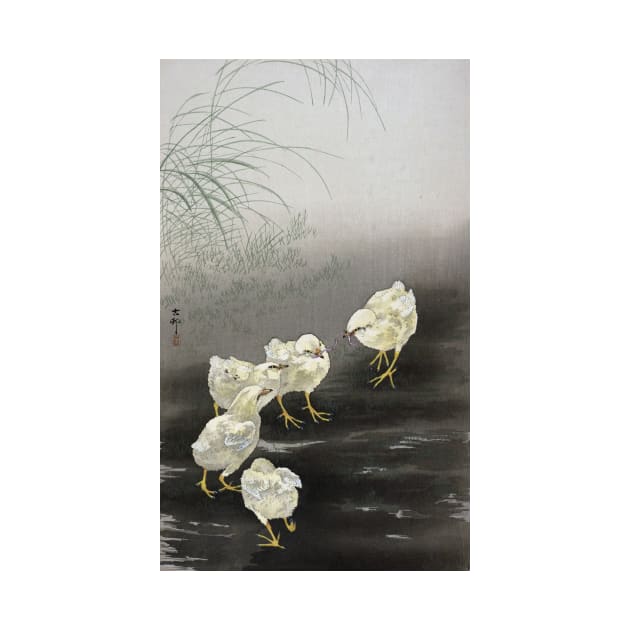 Chicks by Ohara Koson by topower