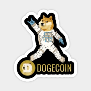 Dogecoin coin Crypto coin Cryptocurrency Magnet