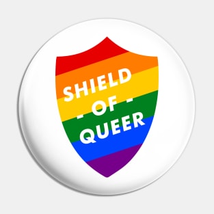 Shield of Queer Pin