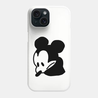 Steamboat Willie Portrait Very Sad Mouse Phone Case