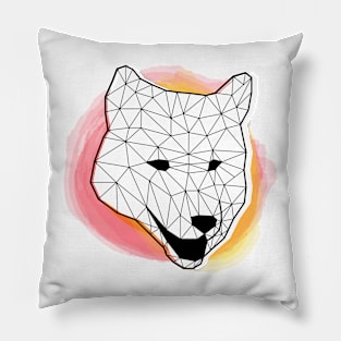 Malamute  - Geometric Designs Collection Pillow