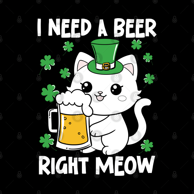 I Need a Beer Right Meow by AngelBeez29