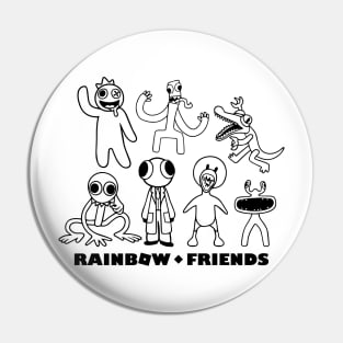 Rainbow Friends Group1 Pin