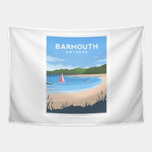 Barmouth Beach, Gwynedd, North Wales Tapestry