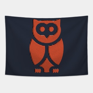 Minesweeper  Owl Tapestry