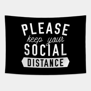 Keep Your Social Distance Tapestry