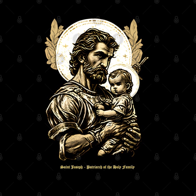 Saint Joseph - Patriarch of the Holy Family by Leo Carneiro