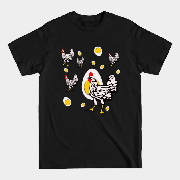 Roseanne Chicken, Retro Chickens - Roseanne Chicken - T-Shirt