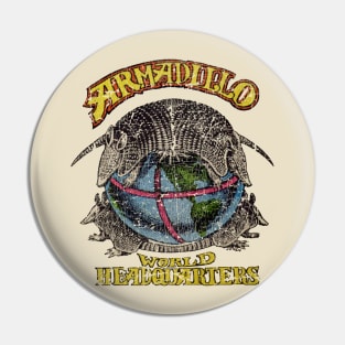 Armadillo Headquarters 1970 Pin