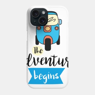 The adventure begins Phone Case