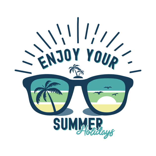 Enjoy your Summer Holiday Shirt by SM Shirts