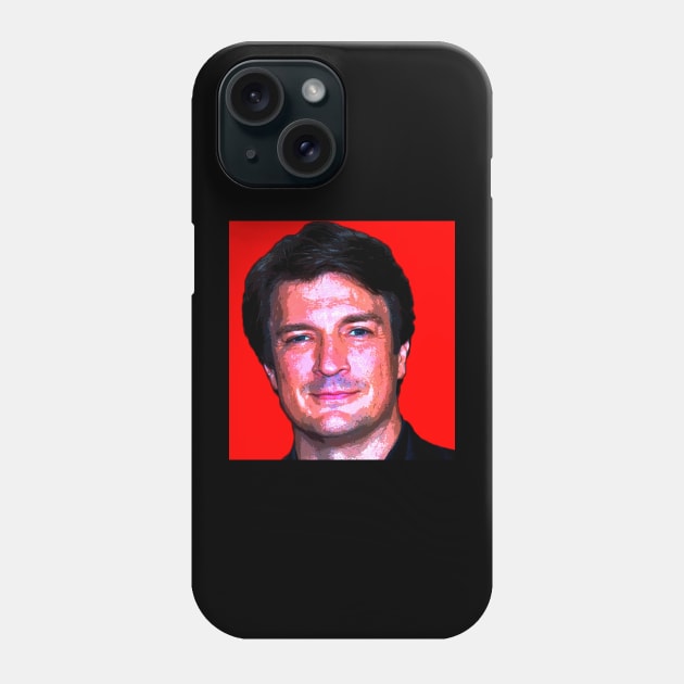 nathan fillion Phone Case by oryan80