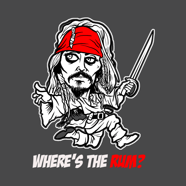 Where's the RUM? by the Mad Artist