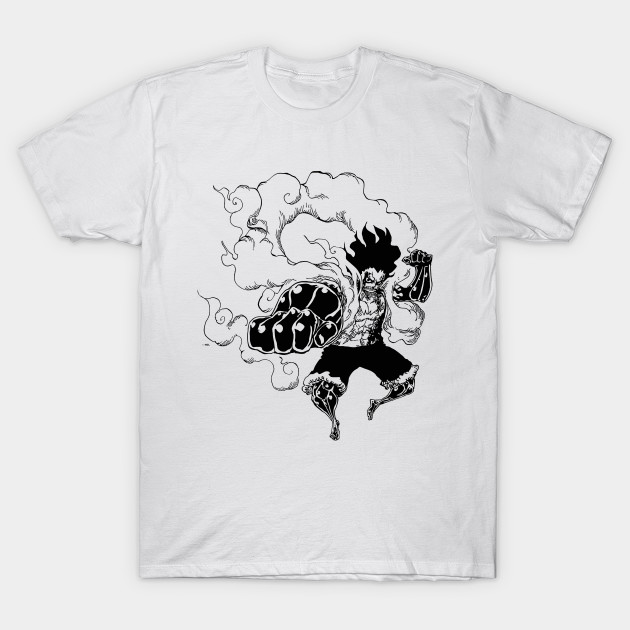 Luffy Gear 4 Snakeman One Piece T Shirt Teepublic - gear 4th snake man roblox