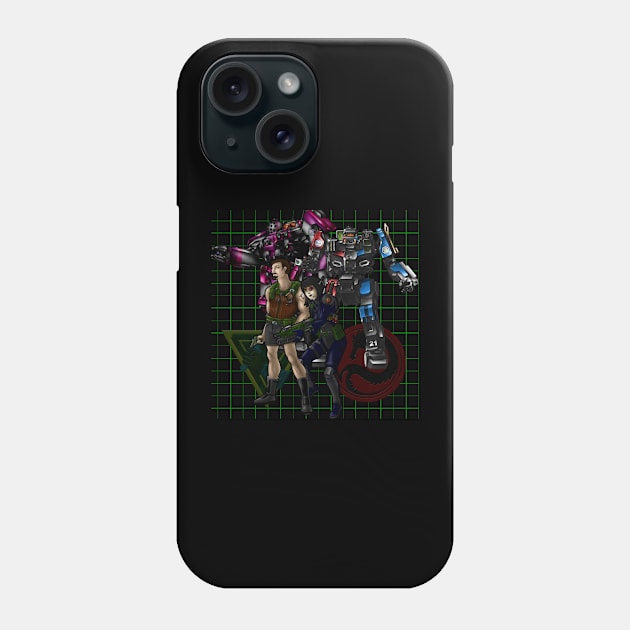 Sullivan & D.E.S.T. commando Phone Case by Oswald's Oddities