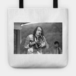 Tiny Tim BW Photograph Tote