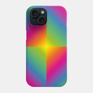 Rainbow Color Tile Pattern Seamless Phone Case