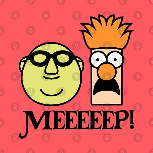 Bunsen And Beaker - Meep! by thriftjd
