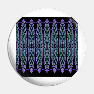 abstract green and purple pattern Pin