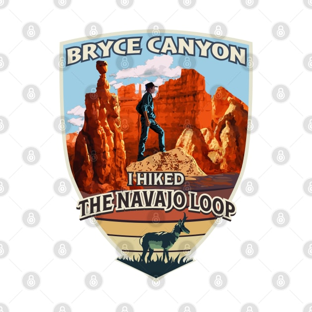 Bryce Canyon National Park I Hiked The Navajo Loop with Hiker and Pronghorn Antelope by SuburbanCowboy