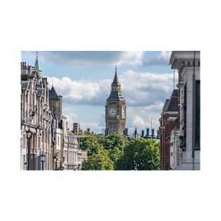 London Elizabeth Tower seen from Trafalgar Square T-Shirt