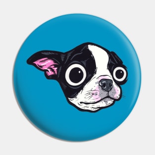 Boston Terrier Pup Pin