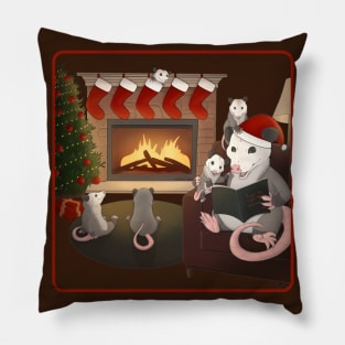 Christmas possums Pillow