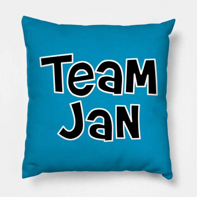 Team Jan Pillow by GloopTrekker