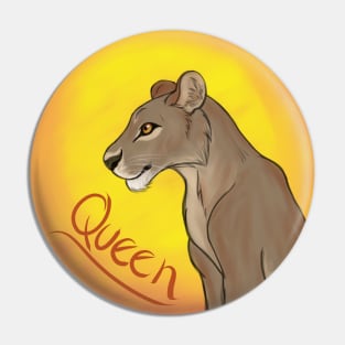 Queen Lioness Pin