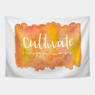 Cultivate happiness Tapestry