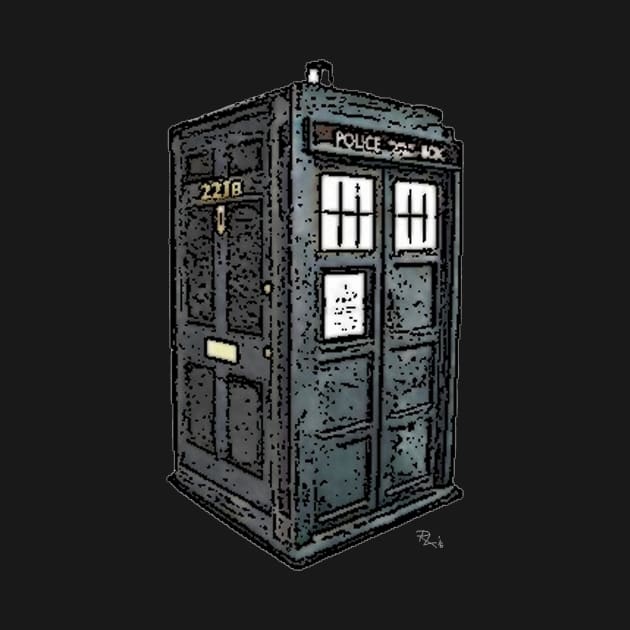 Baker St. TARDIS by Dins42