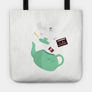 Jim and Pam teapot Tote